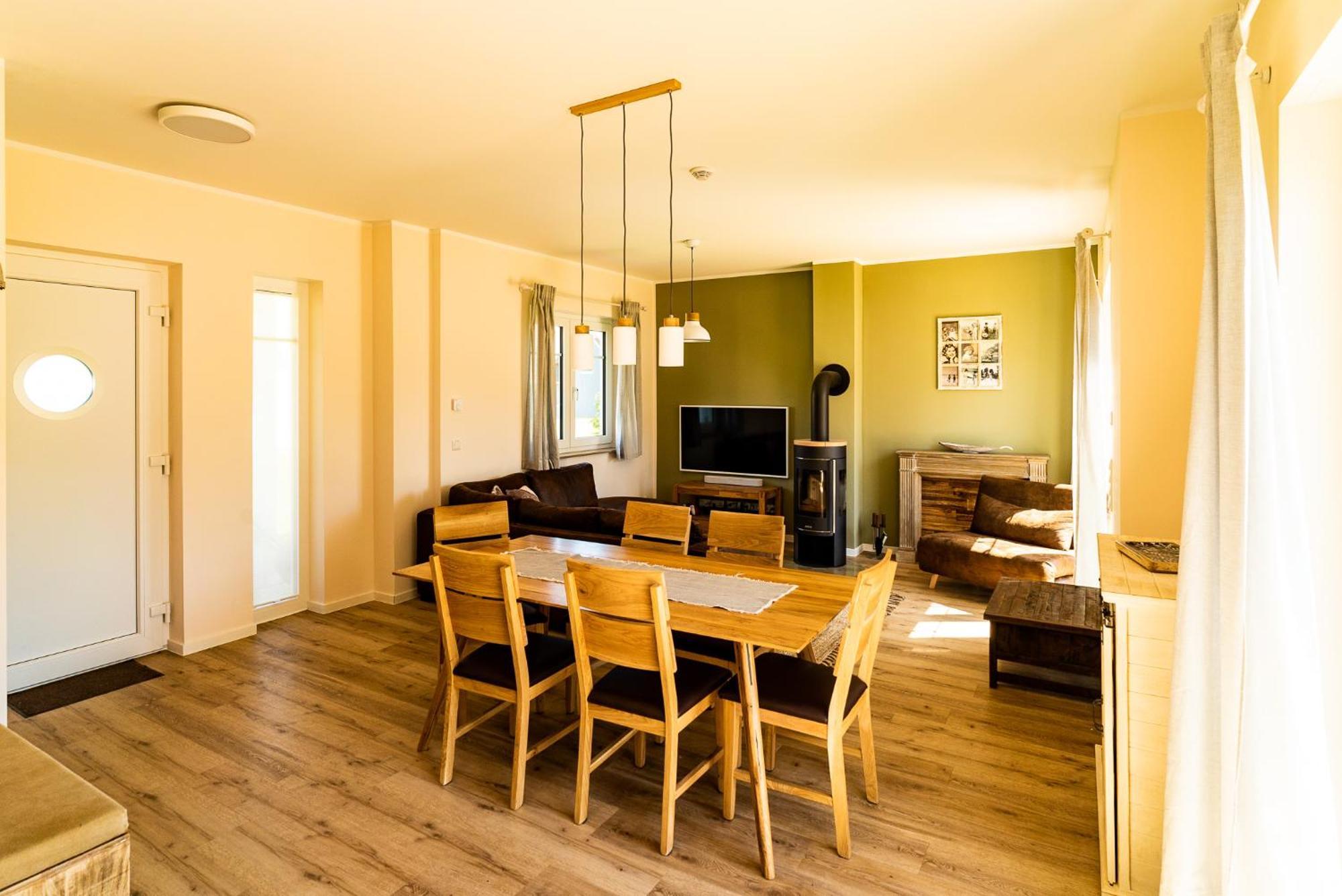 Luxusferienhaus Fuchsbau - Mit Netflix, Playstation, Sauna, Sportraum Und Kamin Zirchow Δωμάτιο φωτογραφία